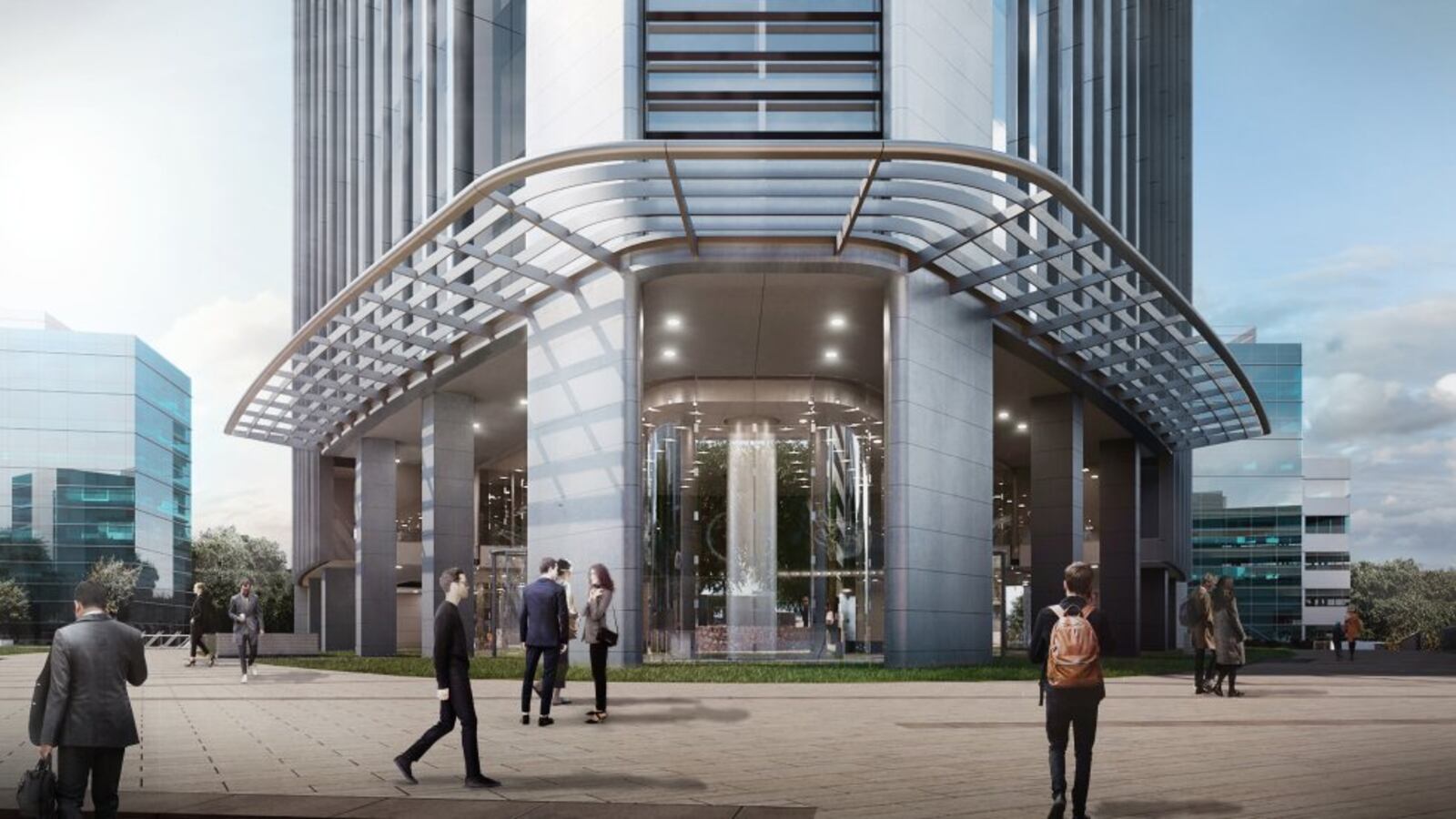 Render de la Torre Adequa en Las Tablas (álbum de Cinco Días, 12 de noviembre de 2019)